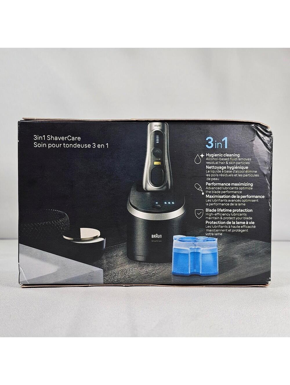 Braun 3in1 ShaverCare Clean & Renew Cartridges 4 Pack Lemon Fresh CCR 5331